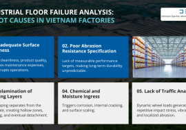 Common causes of industrial floor failure